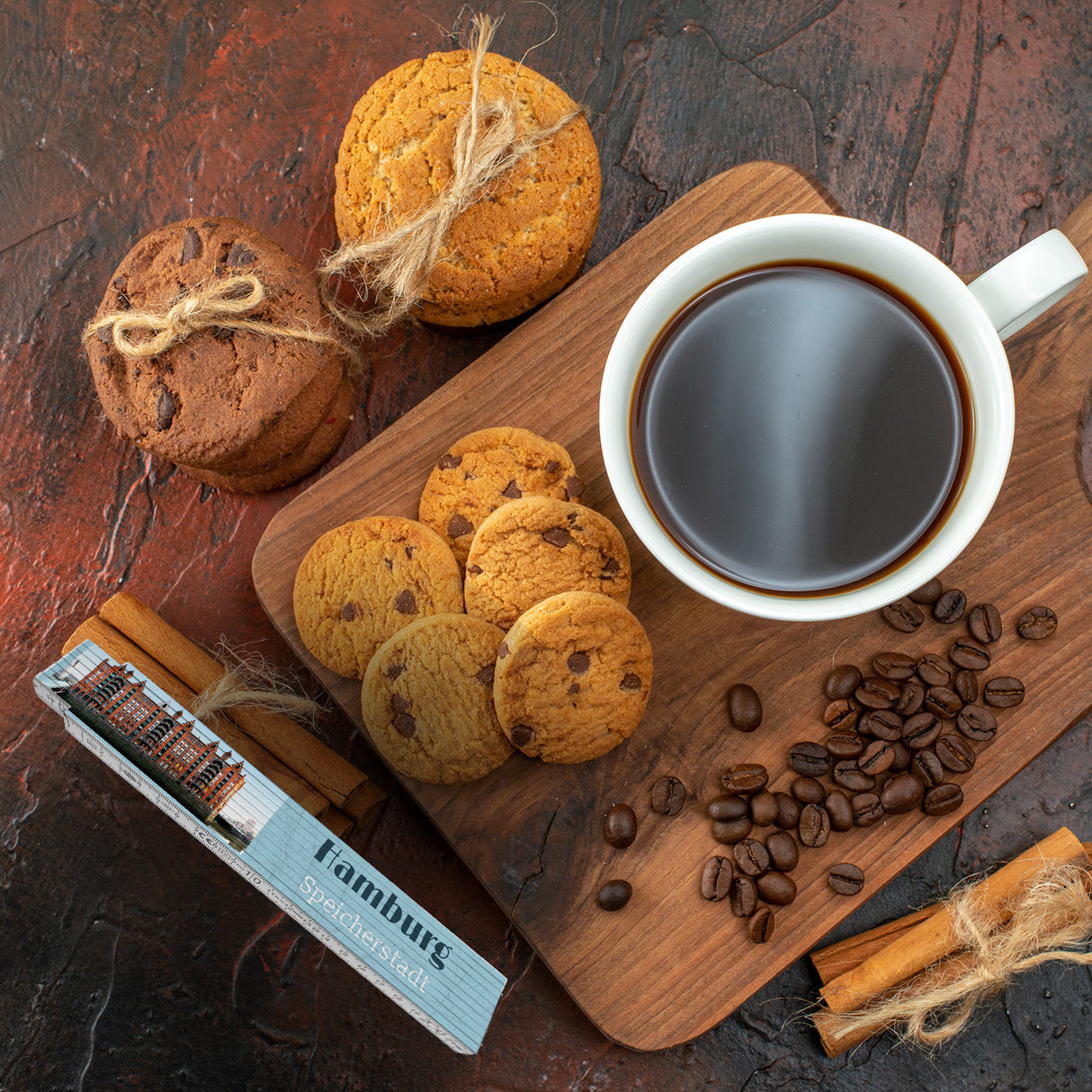 streetline Hamburg Speicherstadt Meterstab aus Holz