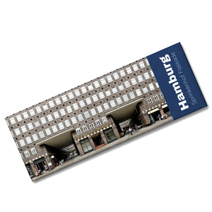streetline Hamburg Sprinkenhof Fassade Panorama Souvenir Magnet