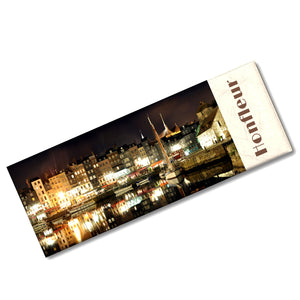 streetline Honfleur Vieux Bassin Panorama Souvenir Magnet