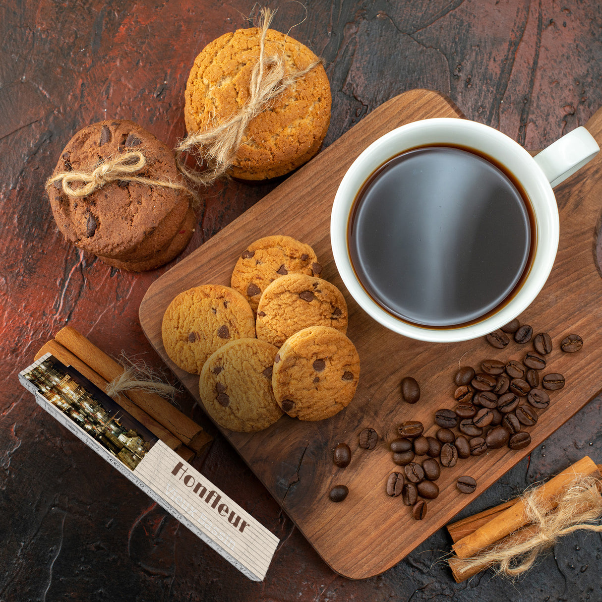 streetline Honfleur Vieux Bassin Meterstab aus Holz