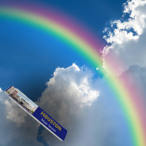 streetline Houston Main Street Meterstab aus Holz