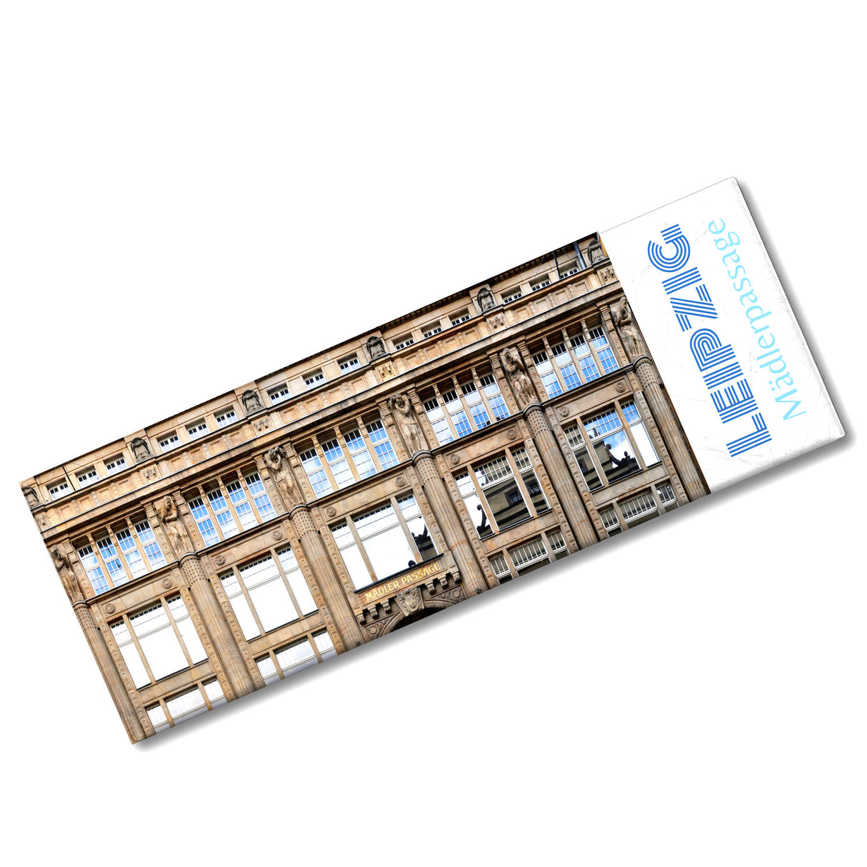 streetline Leipzig Mädlerpassage Panorama Souvenir Magnet
