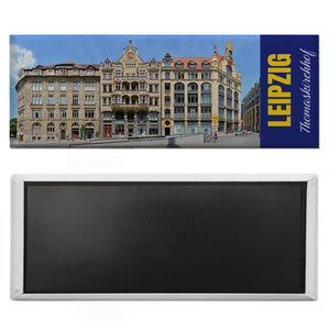 streetline LEIPZIG Thomaskirchhof Panorama Souvenir Magnet