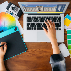 streetline London Buckingham Palace Panorama Souvenir Magnet