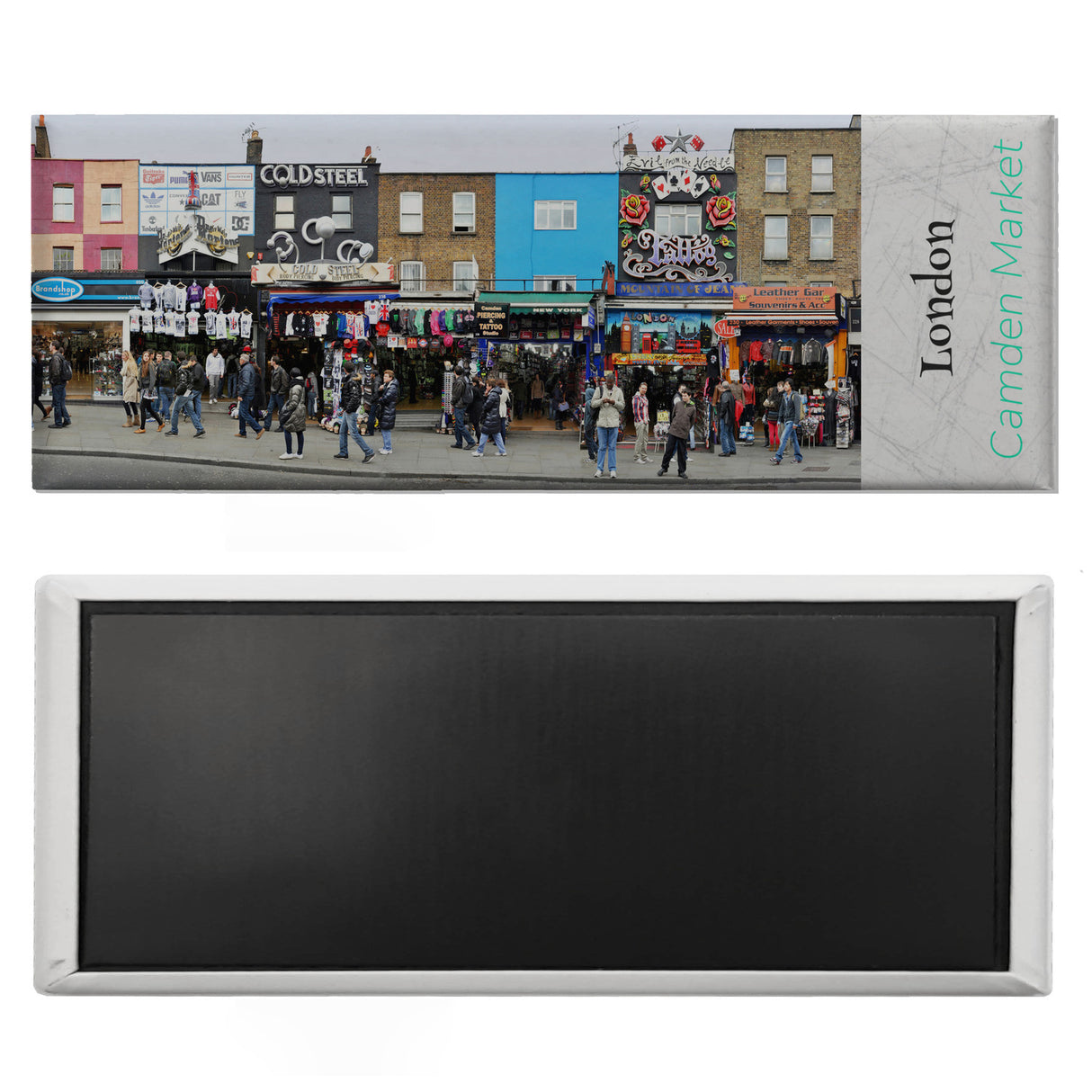 streetline London Camden Market Panorama Souvenir Magnet