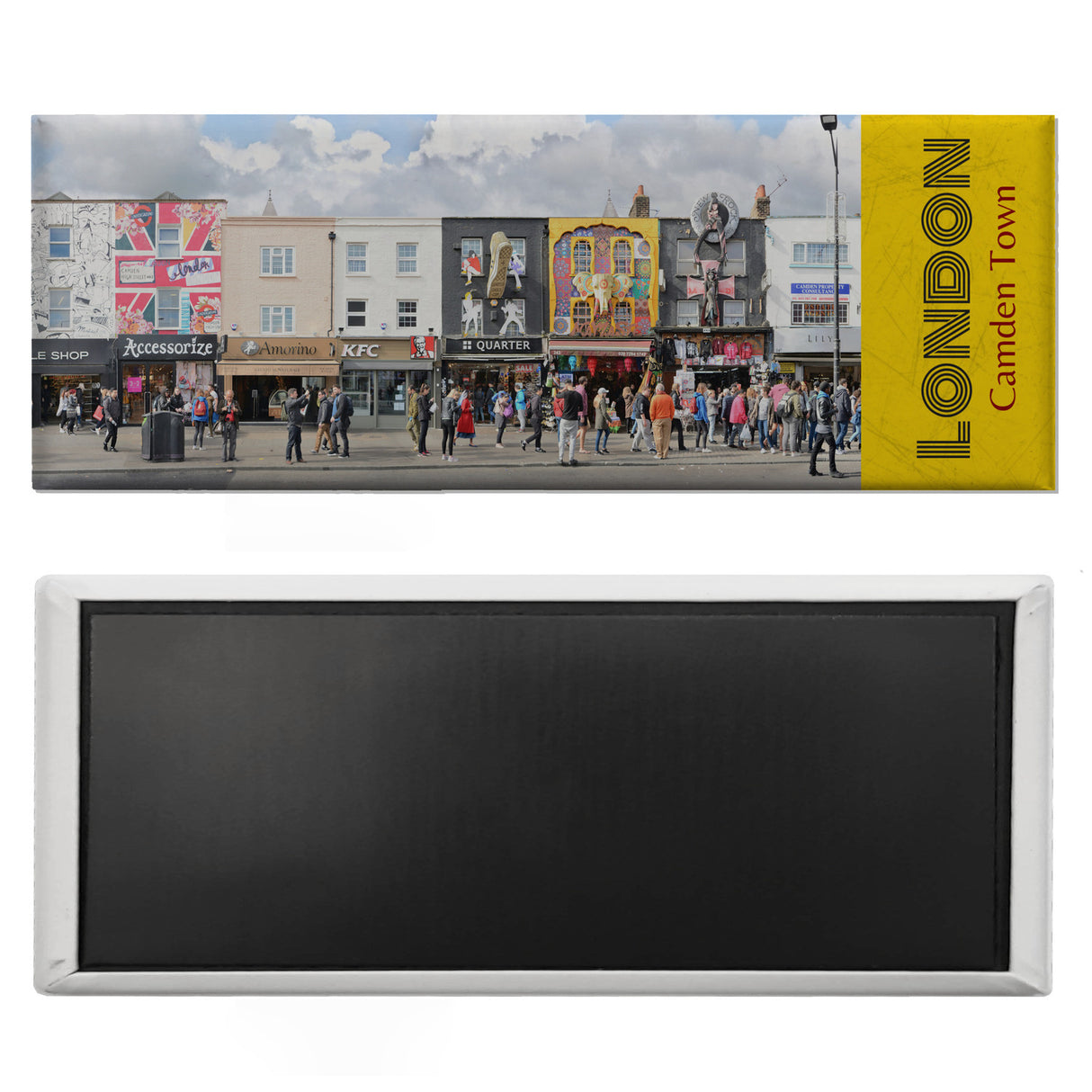 streetline London Camden Town Panorama Souvenir Magnet