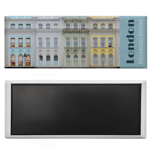streetline London Museum Street Panorama Souvenir Magnet