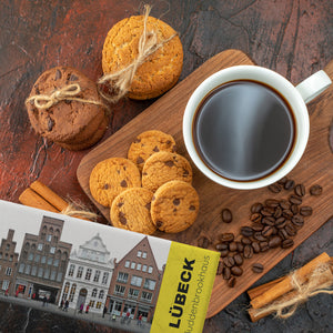 streetline LÜBECK Buddenbrookhaus Panorama Souvenir Magnet