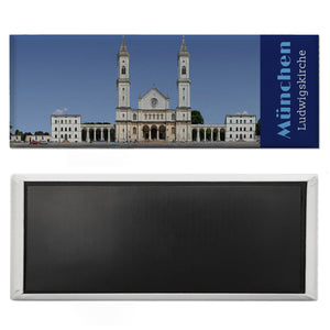 streetline München Ludwigskirche Panorama Souvenir Magnet