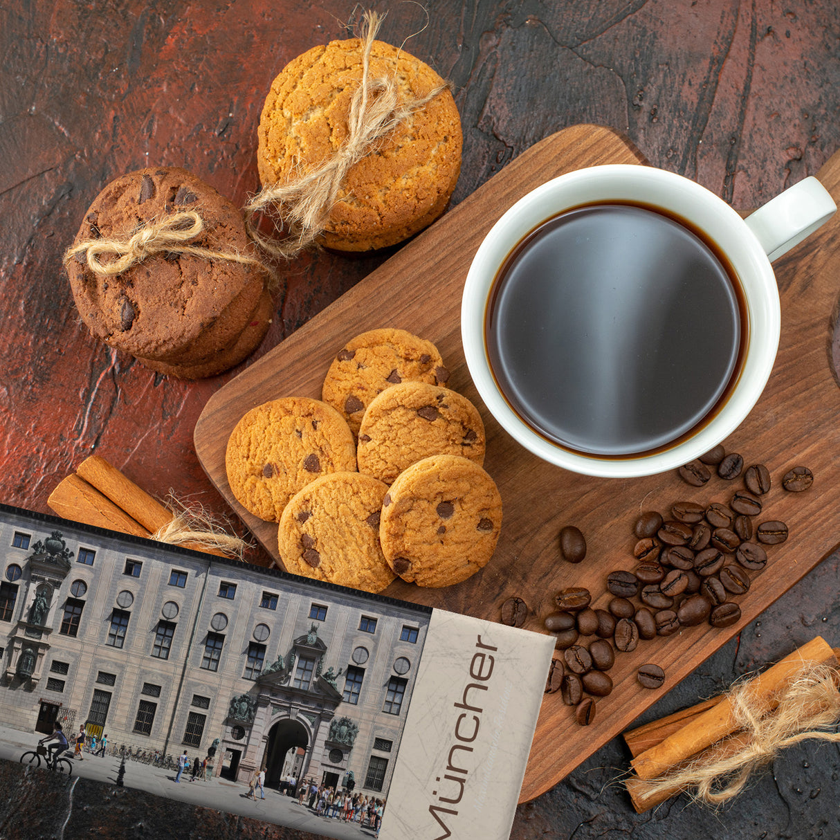 streetline München Maximilianische Residenz Panorama Souvenir Magnet