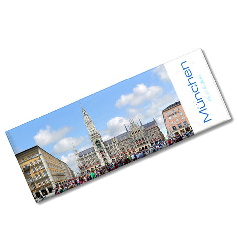 streetline München Neues Rathaus Panorama Souvenir Magnet