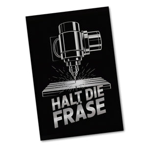 Halt die Fräse Souvenir Souvenir Magnet für CNC-Fräser
