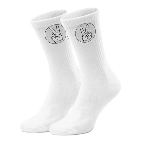 epicsocks Handzeichen Victory Peace Socken in 37-41 im Paar