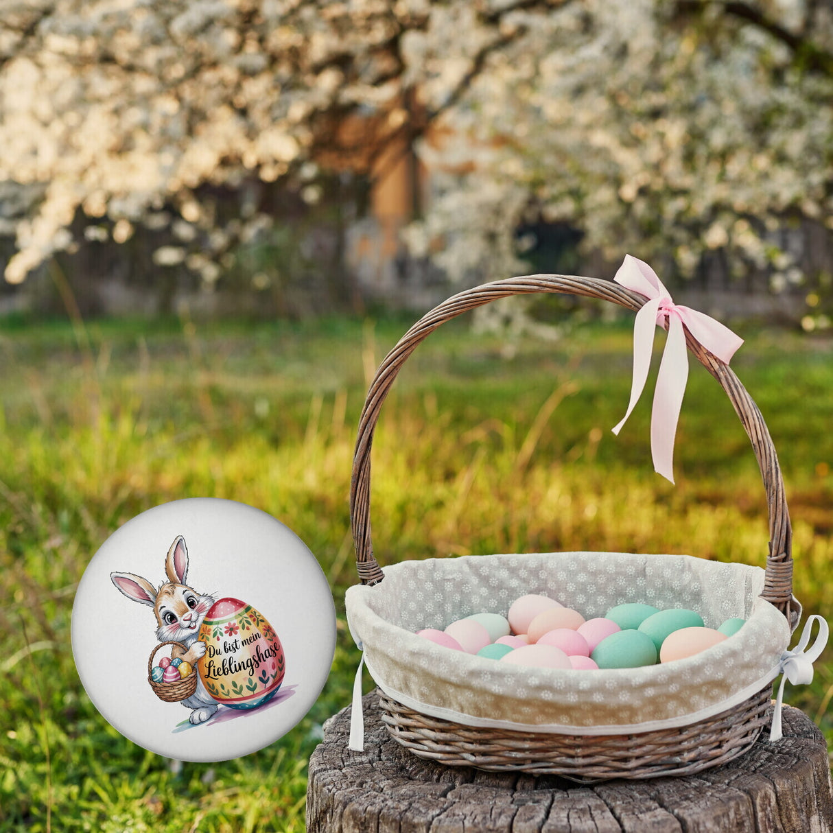 Osterhase Du bist mein Lieblingshase Magnet