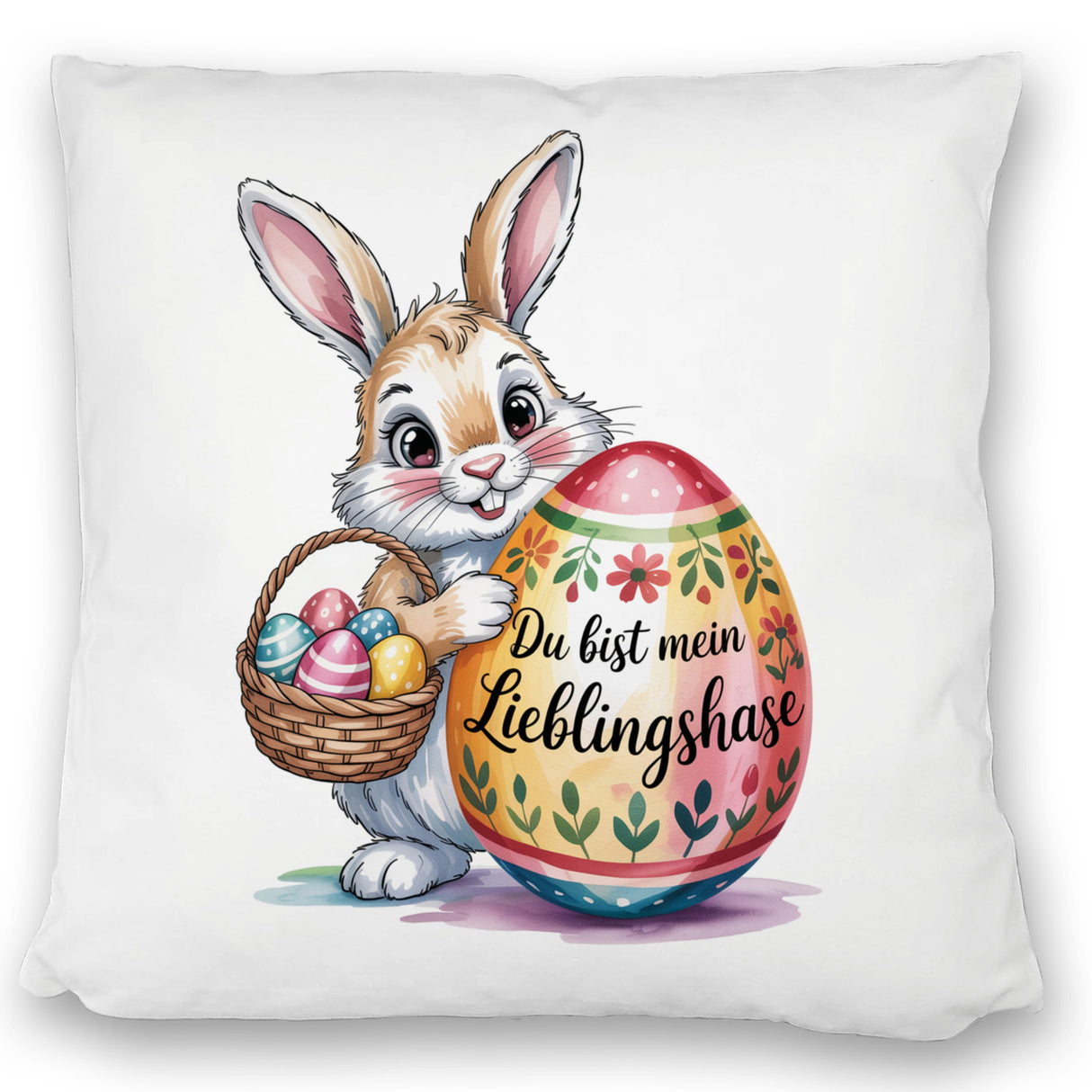 Osterhase Du bist mein Lieblingshase Kissen