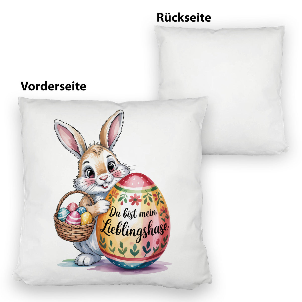 Osterhase Du bist mein Lieblingshase Kissen