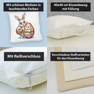 Osterhase Du bist mein Lieblingshase Kissen