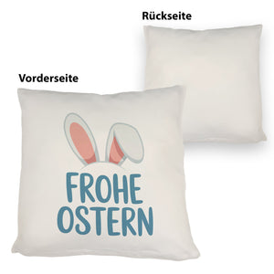 Frohe Ostern Kissen mit niedlichen Hasenohren