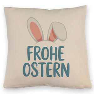 Frohe Ostern Kissen mit niedlichen Hasenohren