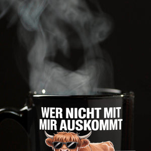Hochlandrind Tasse - du musst an dir arbeiten