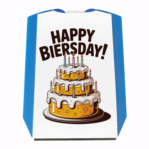 Bierkuchen Happy Biersday Parkscheibe für Biertrinker zum Geburtstag