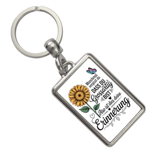 Du bist grossartig Schlüsselanhänger mit Sonnenblume