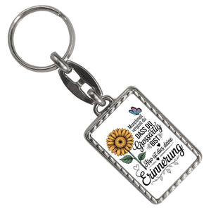 Du bist grossartig Schlüsselanhänger mit Sonnenblume