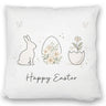 Happy Easter Kissen mit Hase Ei Design