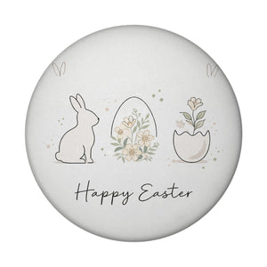 Happy Easter Magnet mit Hase Ei Design