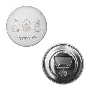 Happy Easter Magnet mit Hase Ei Design