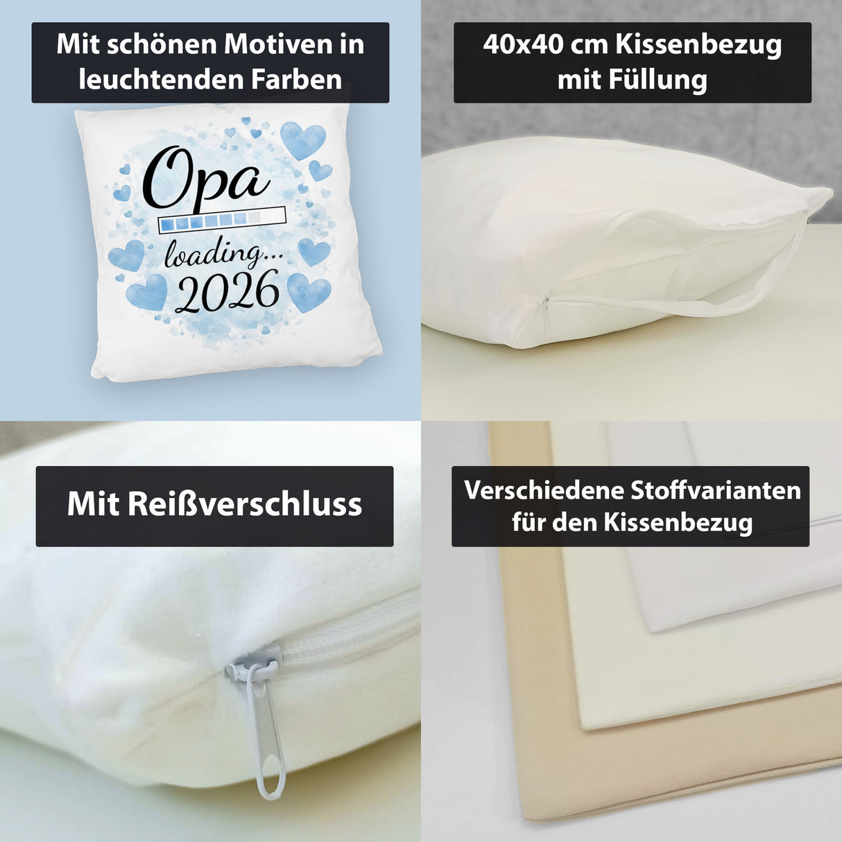 Opa loading 2026 Kissen für werdende Opas