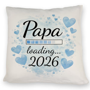 Papa loading... 2026 Kissen für werdende Väter