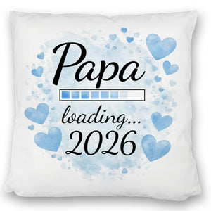 Papa loading... 2026 Kissen für werdende Väter