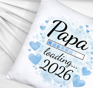 Papa loading... 2026 Kissen für werdende Väter