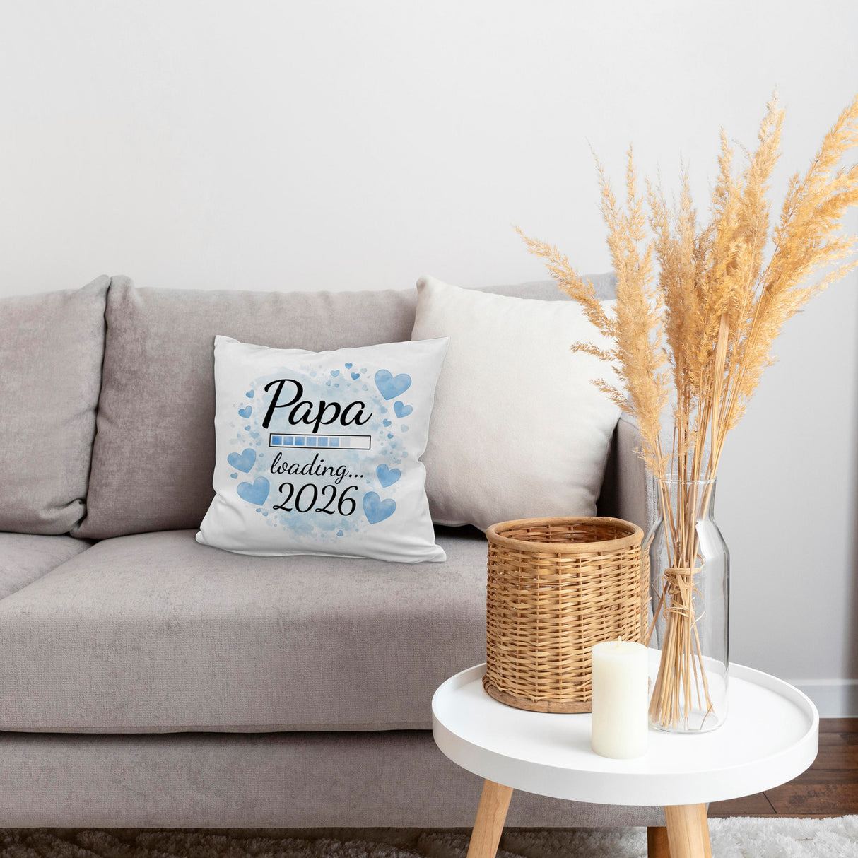 Papa loading... 2026 Kissen für werdende Väter