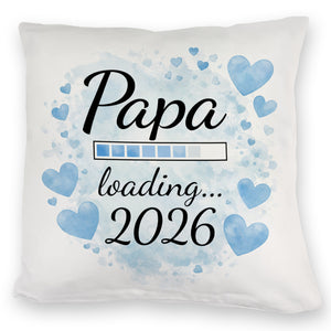 Papa loading... 2026 Kissen für werdende Väter