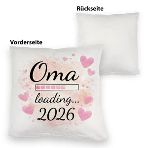 Rosa Herzen Kissen Oma Loading... 2026