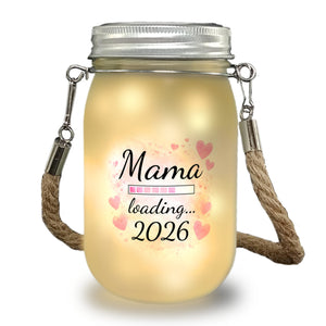Rosa Herzen Mama Solarlicht - Mama loading... 2026