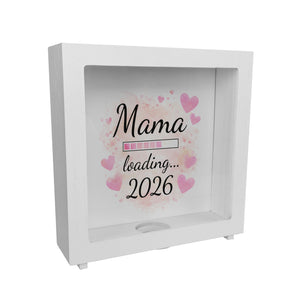 Rosa Herzen Mama Spardose - Mama loading... 2026