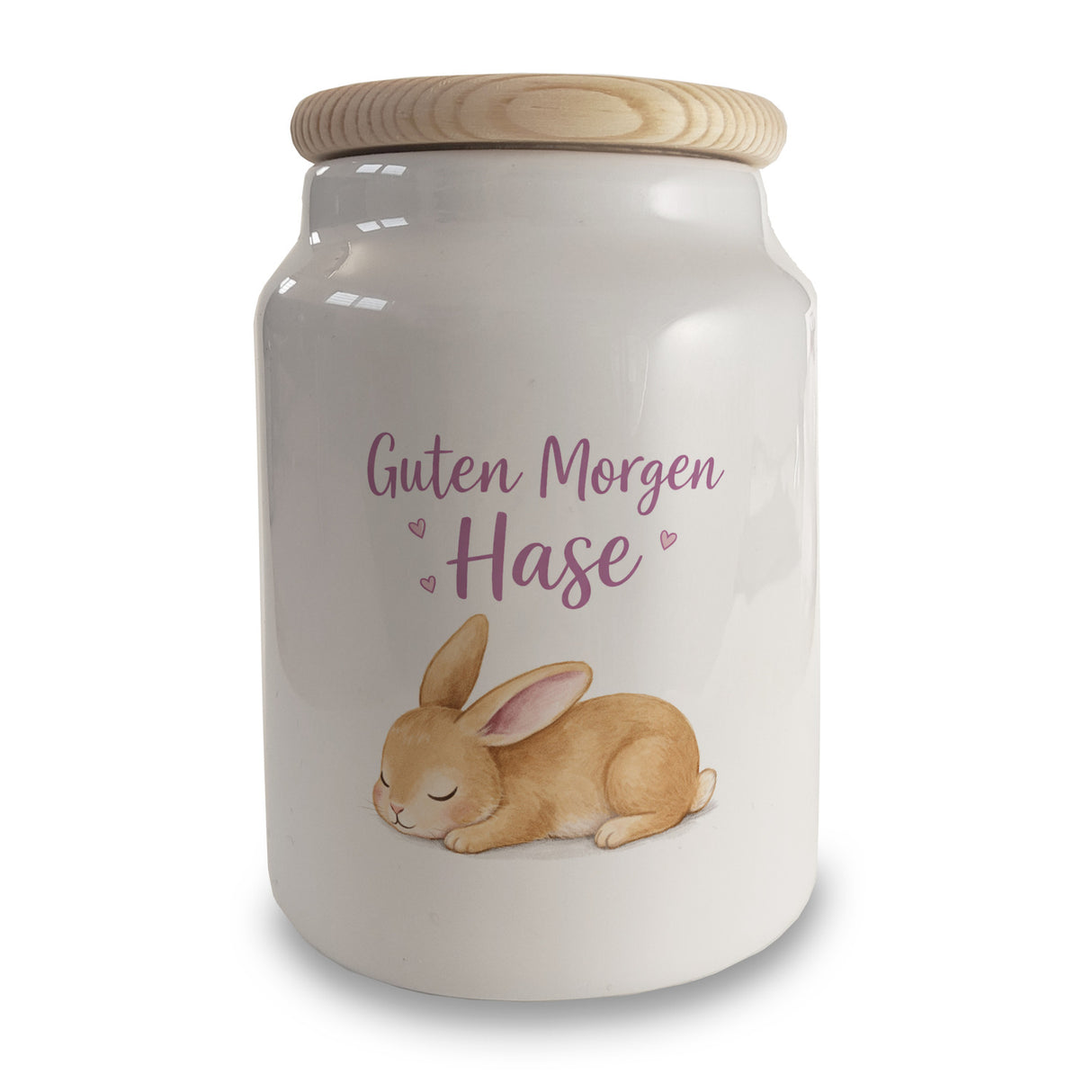 Schlafender Hase Guten Morgen Keksdose