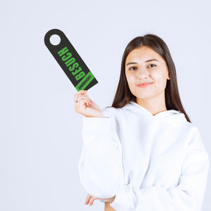 Besuch erwünscht, Besuch unerwünscht Türhänger mit Spruch: Besuch erwünscht, Besuch unerwünscht