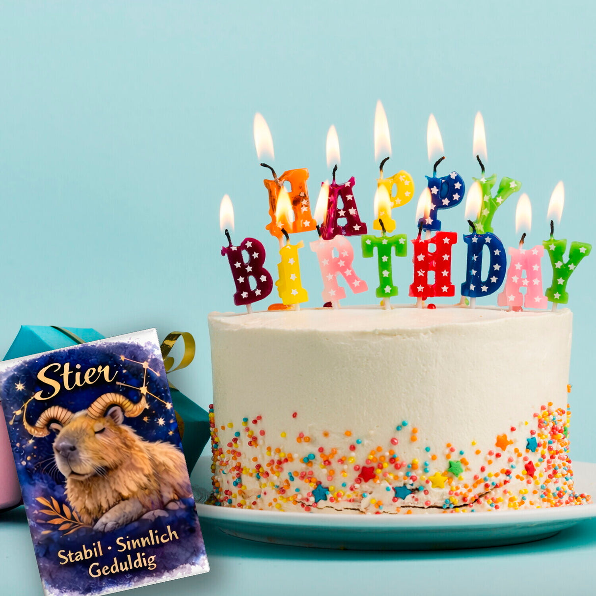 Sternzeichen Stier Souvenir Souvenir Magnet Capybara