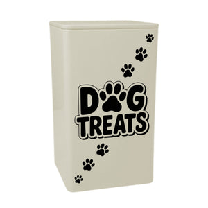 Dog Treats Dose 900ml mit Pfotenabdruck