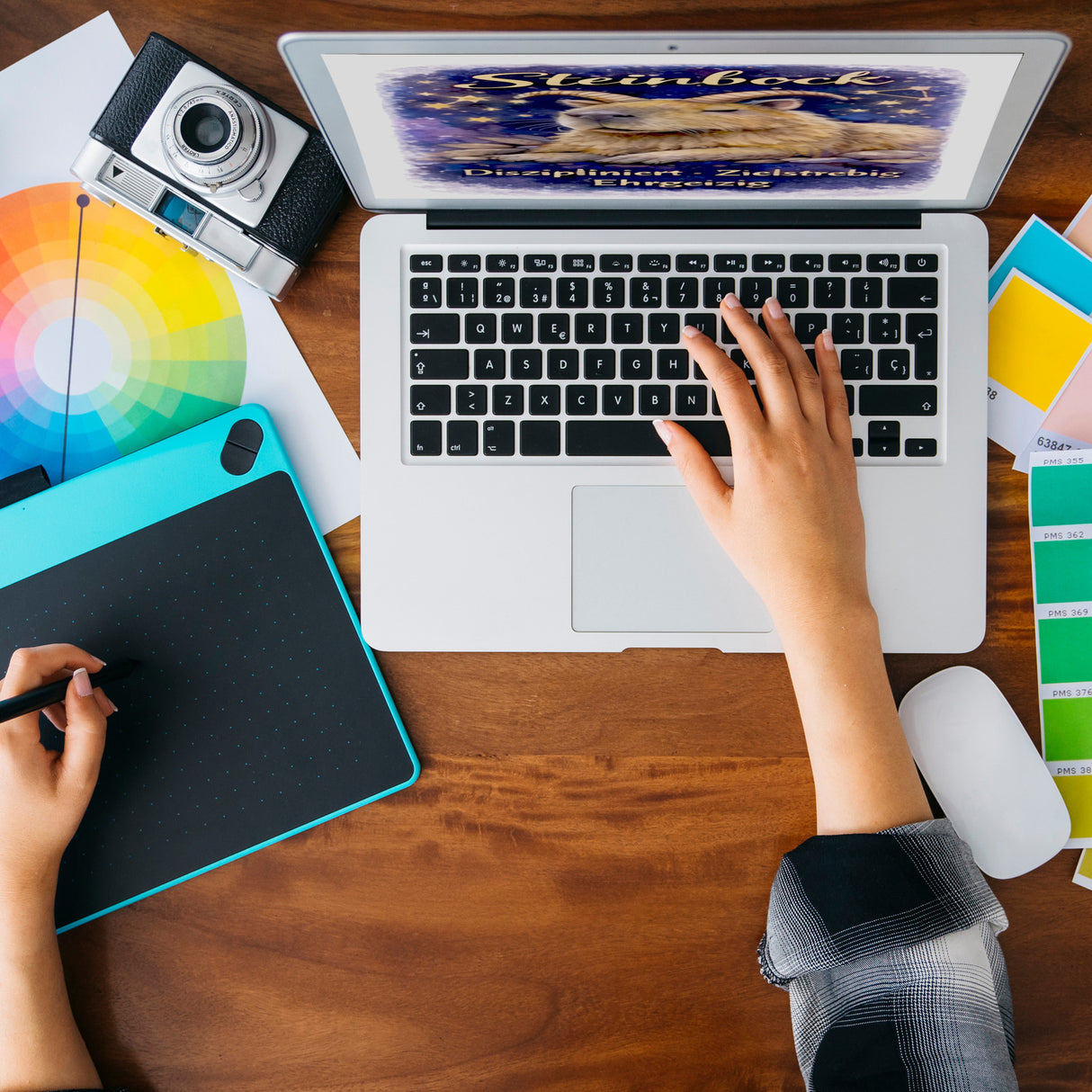 Steinbock Sternzeichen Cabybara Souvenir Magnet für Astrologie Fans