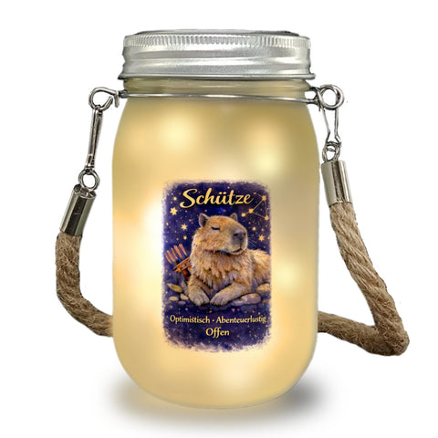 Schütze Sternzeichen Cabybara Magnet für Astrologie Fans