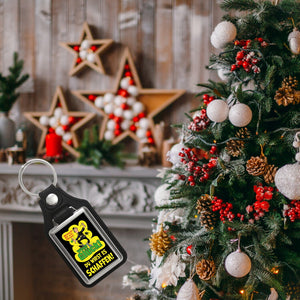 Kaminfeger Schlüsselanhänger mit Spruch: Viel Glück, du schaffst es!