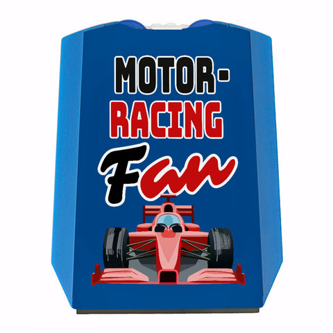 Sportwagen Parkscheibe mit Spruch: Motor Racing Fan