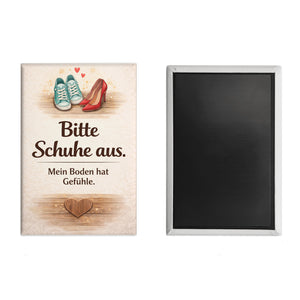 Bitte Schuhe aus Souvenir Magnet für Wohnbereich