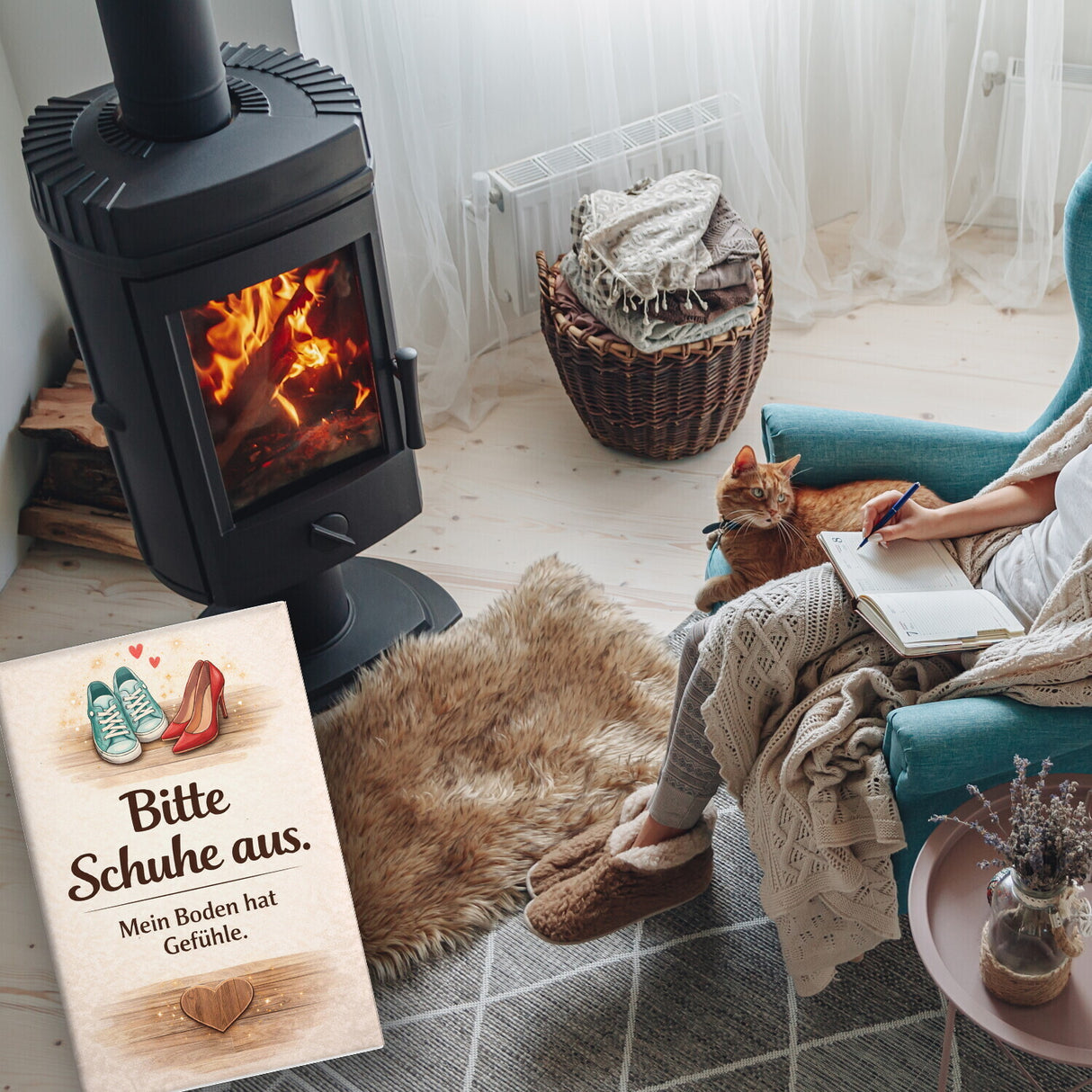 Bitte Schuhe aus Souvenir Magnet für Wohnbereich