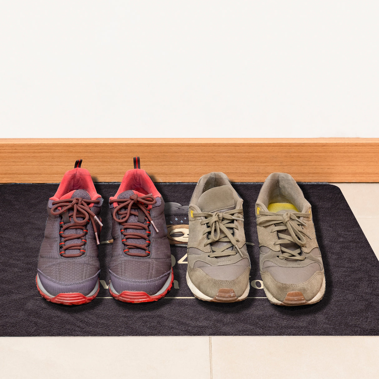 Faultier Laptop 404 Motivation not found Fußmatte in 35x50 cm ohne Rand